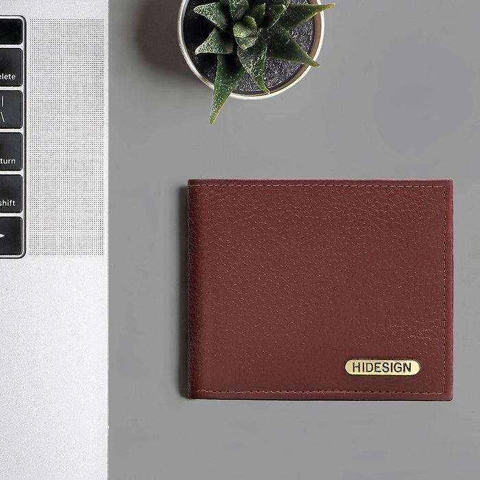 hidesign EE 017SC RF BI-FOLD WALLET Red