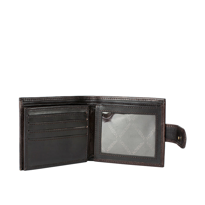 Hidesign EE 2020SC RF BI-FOLD WALLET Brown