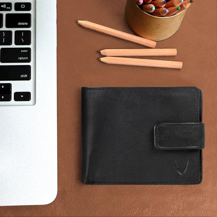 hidesign EE 272-2020S BI-FOLD WALLET Black