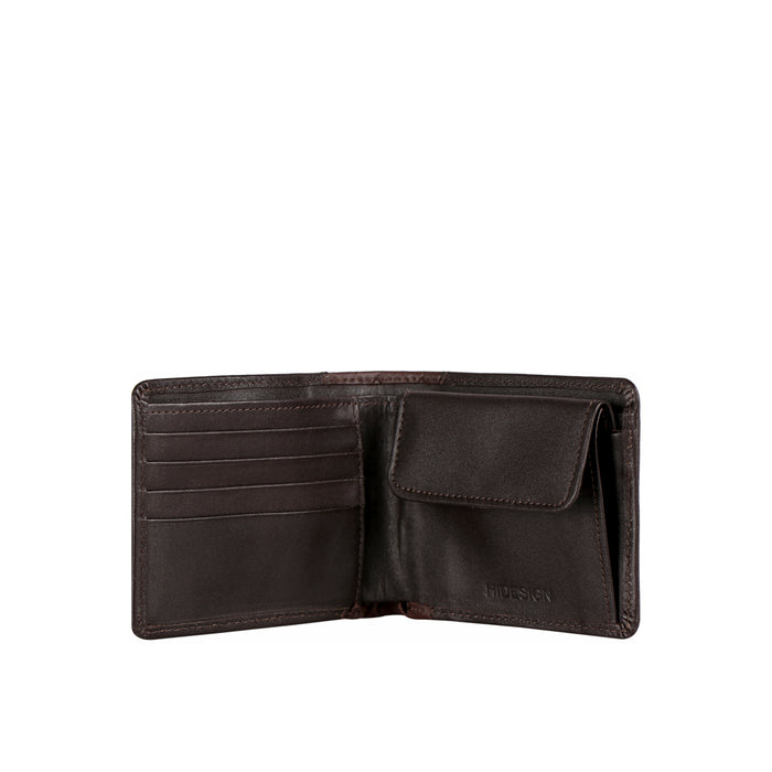 Hidesign EE 274-010 BI-FOLD WALLET Brown