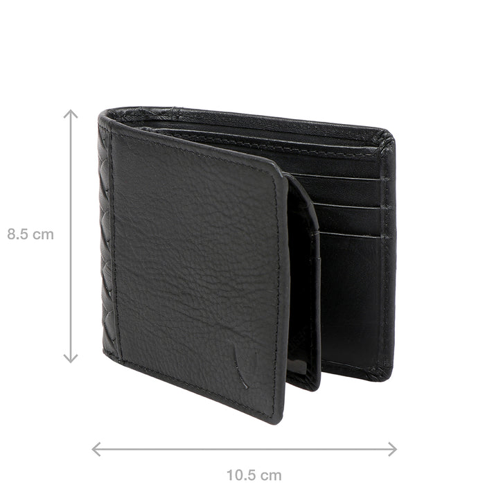 Hidesign EE 274-2021S BI-FOLD WALLET Black