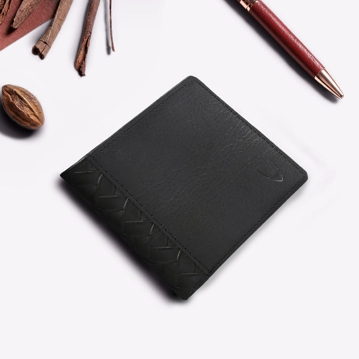 hidesign EE 274-2021S BI-FOLD WALLET Black