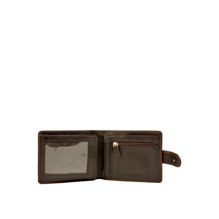 Hidesign EE 277-038 RF BI-FOLD WALLET Brown