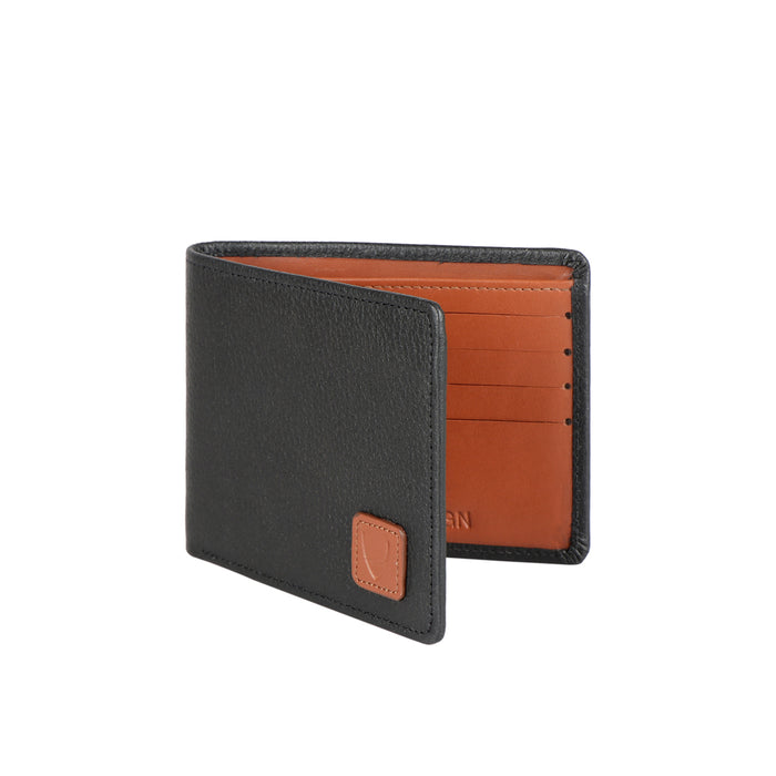 Hidesign EE 347-036 BI-FOLD WALLET Black