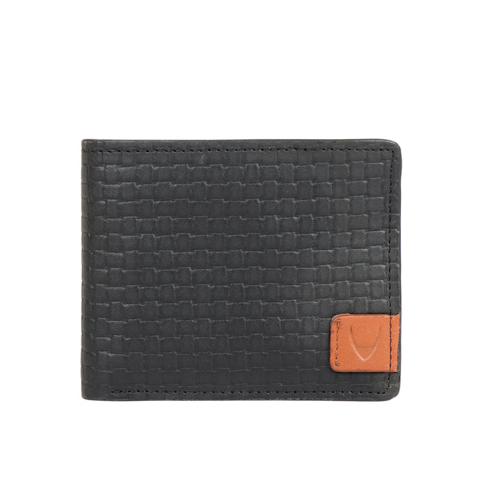 Hidesign EE -356-039 BI-FOLD WALLET Black