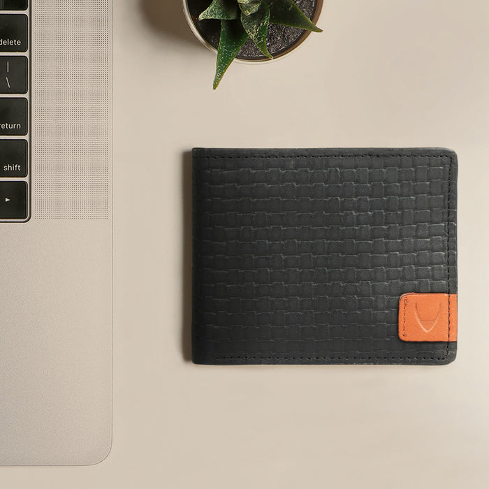 hidesign EE -356-039 BI-FOLD WALLET Black