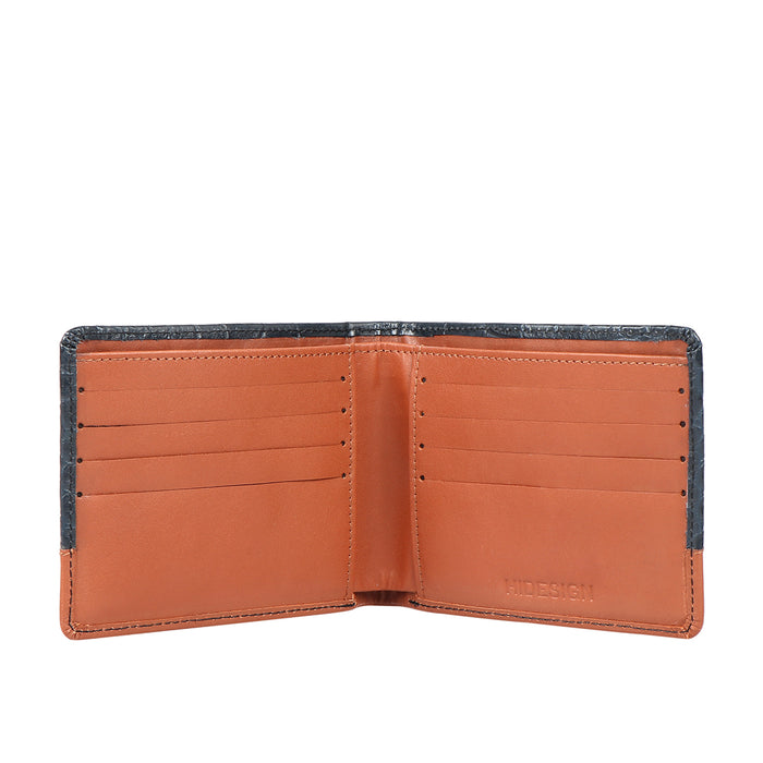 Hidesign EE 394-017 RF BI-FOLD WALLET Blue