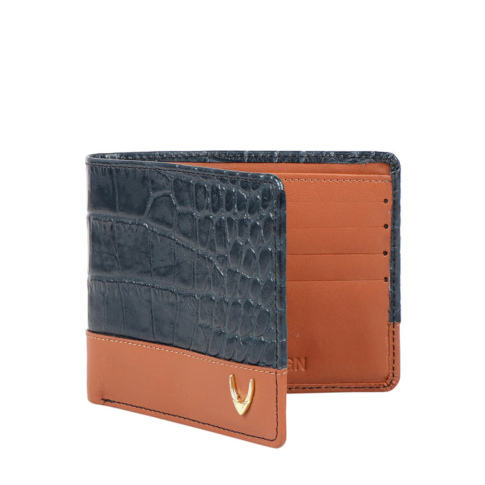 Hidesign EE 394-017 RF BI-FOLD WALLET Blue