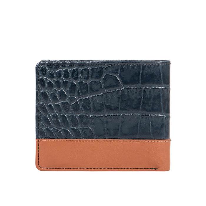 Hidesign EE 394-017 RF BI-FOLD WALLET Blue