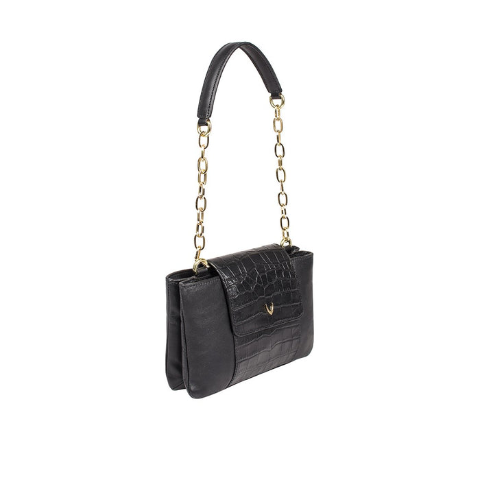 Hidesign EE AQUARIUS 01 SHOULDER BAG Black