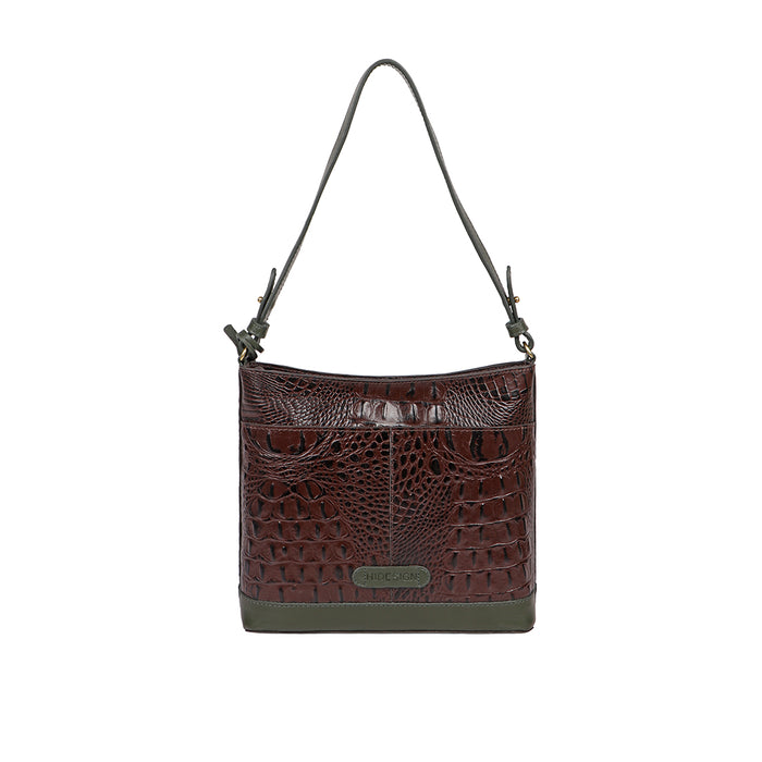 Hidesign EE ARIES 01-M SHOULDER BAG Brown