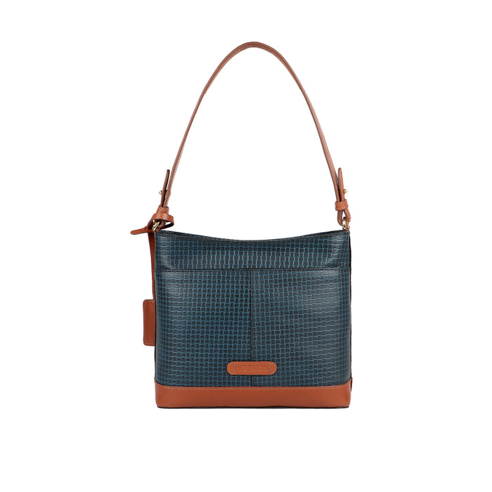 Hidesign EE ARIES 01 SHOULDER BAG Blue