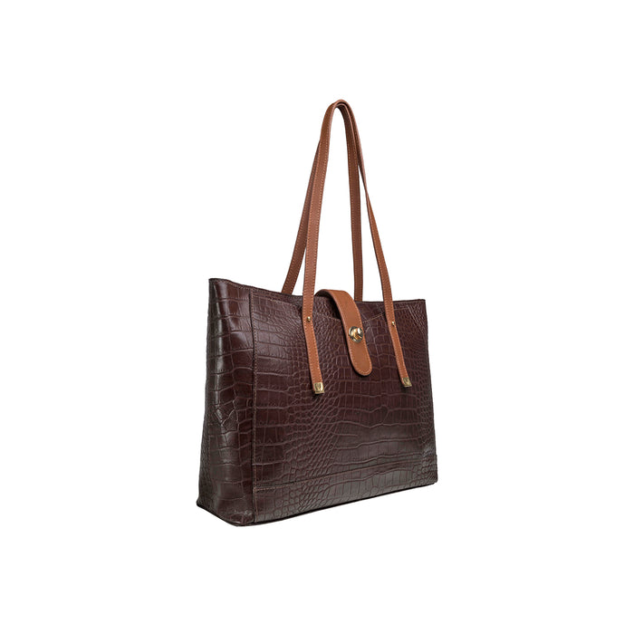 Hidesign EE ATRIA 01 TOTE BAG Brown