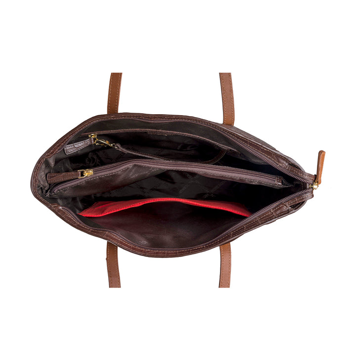 Hidesign EE ATRIA 01 TOTE BAG Brown