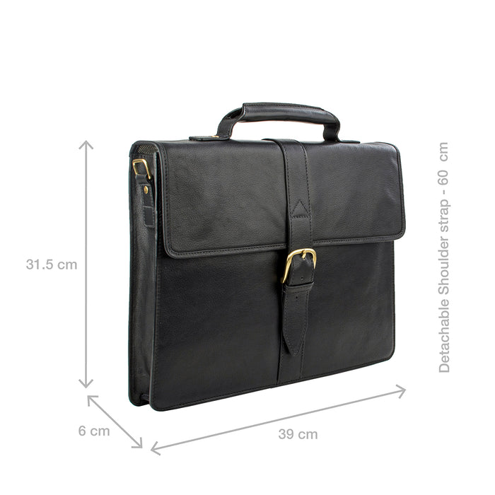 Hidesign EE BENNETT 1 BRIEFCASE Black