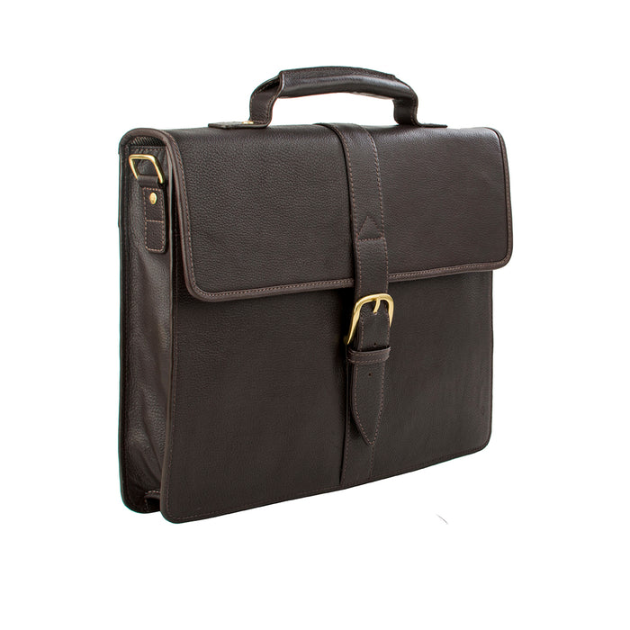 Hidesign EE BENNETT 1 BRIEFCASE Brown