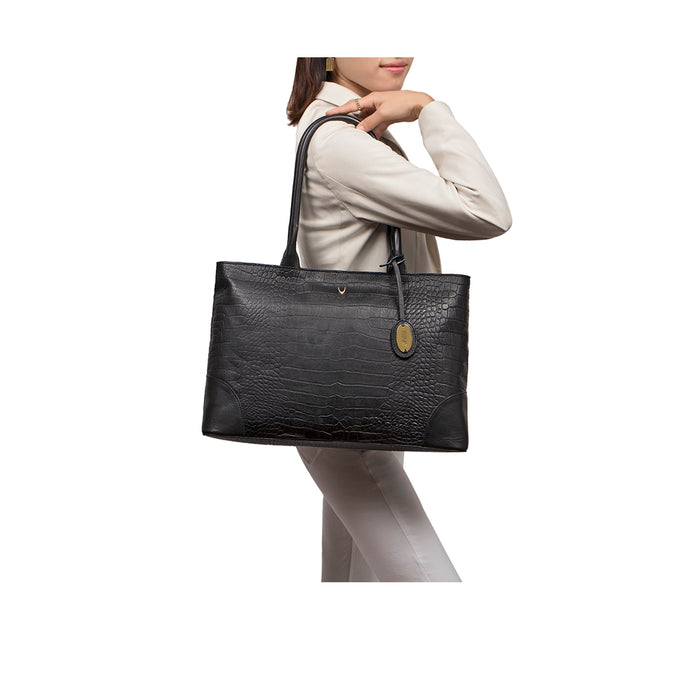 hidesign EE BERLIN 01 TOTE BAG Black