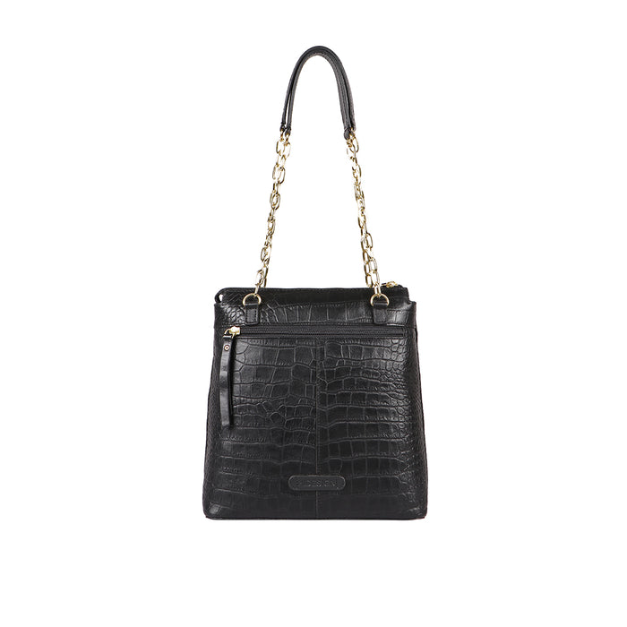 Hidesign EE ELIZA 02-M SHOULDER BAG Black