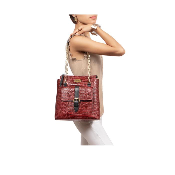 hidesign EE ELIZA 02-M SHOULDER BAG Marsala