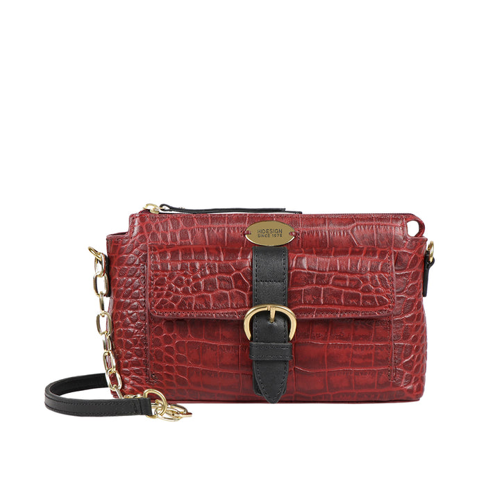 hidesign EE ELIZA 03-M SLING BAG Red