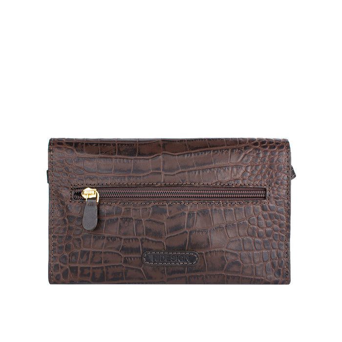 Hidesign EE ELSA W1 RF SLING WALLET Brown