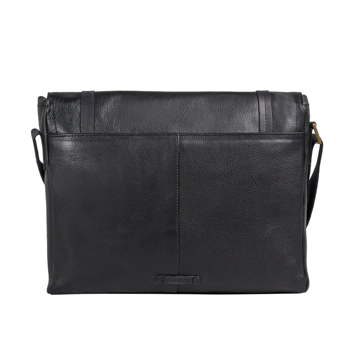 Hidesign EE FLEET STREET3 MESSENGER BAG Black