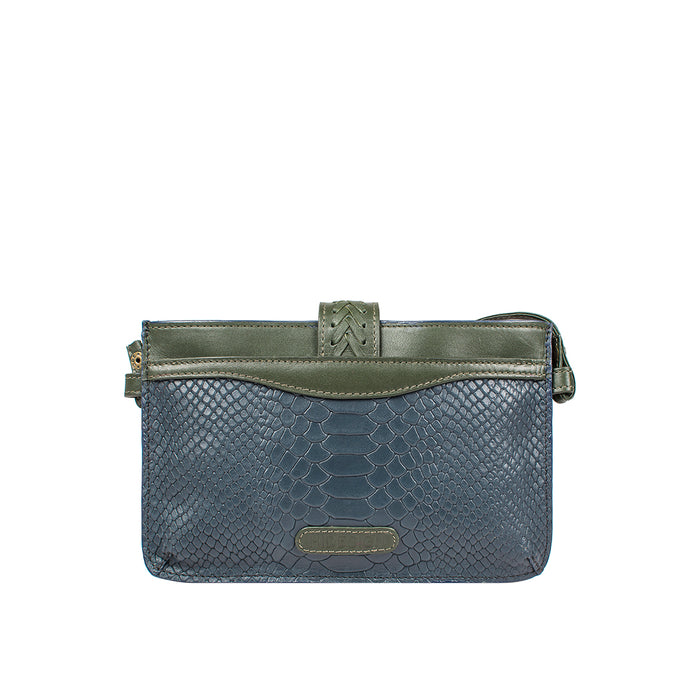 Hidesign EE FRIEDA W3 RF SLING WALLET Blue