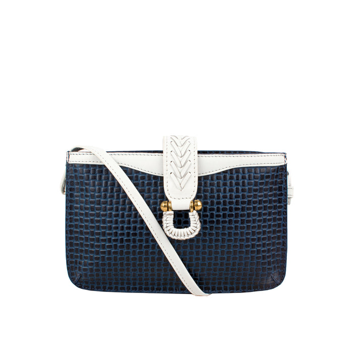 hidesign EE FRIEDA W3 SLING WALLET Blue