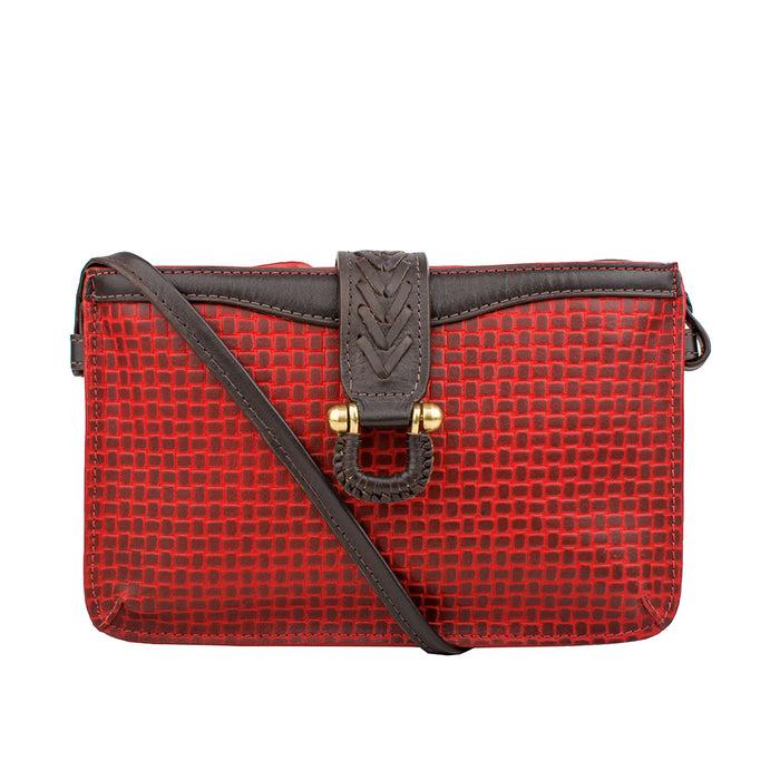 hidesign EE FRIEDA W3 SLING WALLET Red