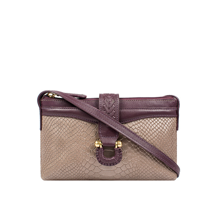 hidesign EE FRIEDA W4 RF SLING WALLET Grey