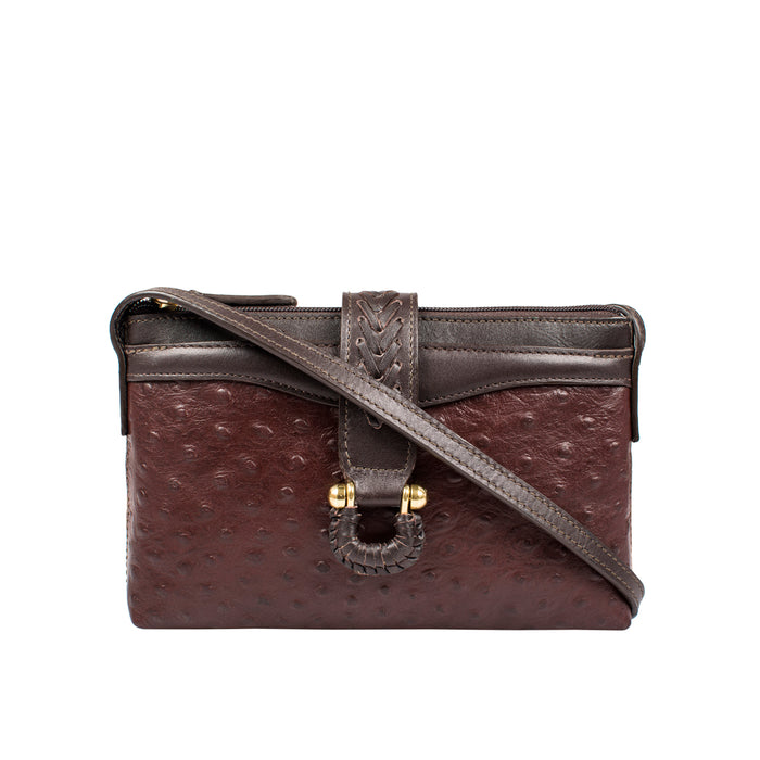 hidesign EE FRIEDA W4 SLING WALLET Brown