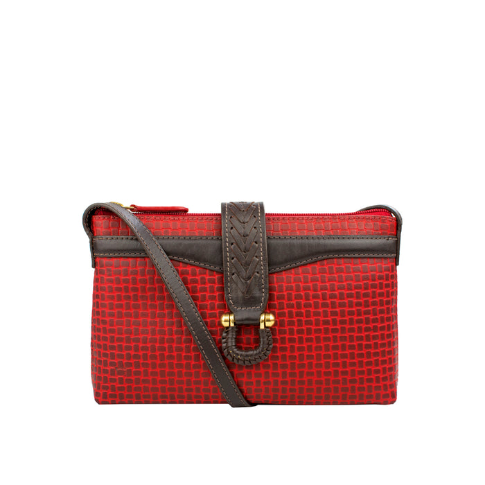 hidesign EE FRIEDA W4 SLING WALLET Red