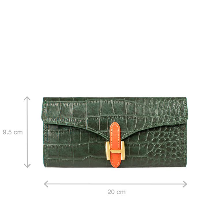 Hidesign EE HARPER W1 RF TRI-FOLD Green