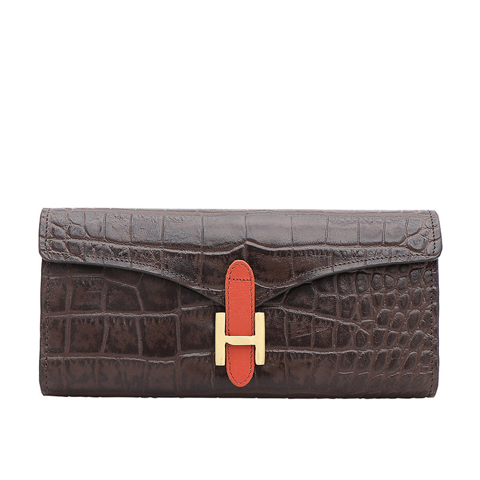 Hidesign EE HARPER W1 TRI-FOLD WALLET Brown