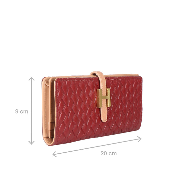 Hidesign EE HARPER W2-M BI-FOLD WALLET Red