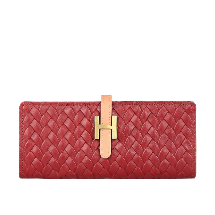 hidesign EE HARPER W2-M BI-FOLD WALLET Red