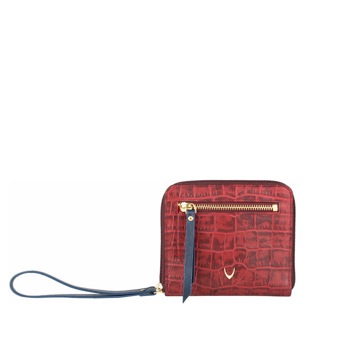 hidesign EE JUPITER W3 ZIP AROUND WALLET Red