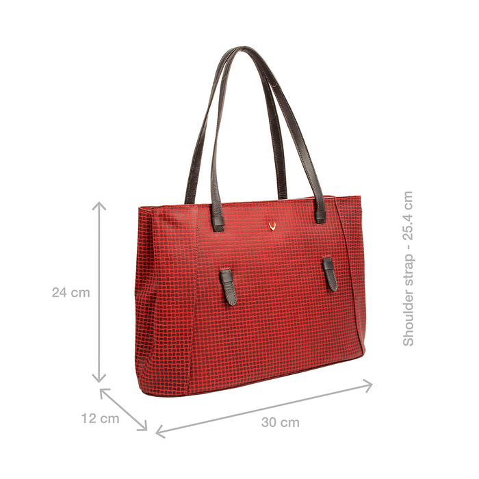 Hidesign EE LEANDRA 01 TOTE BAG Red