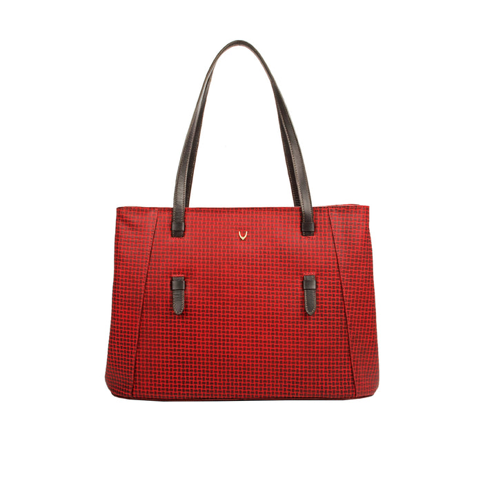 hidesign EE LEANDRA 01 TOTE BAG Red
