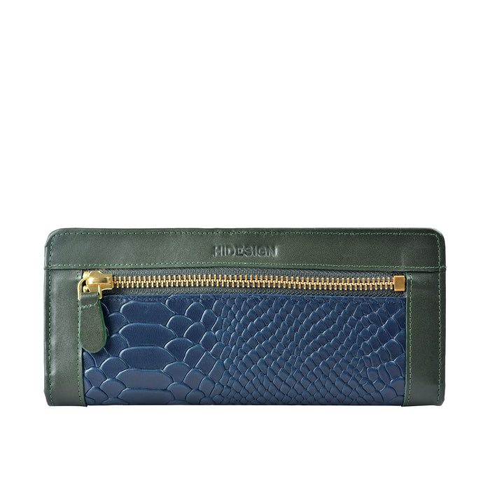Hidesign EE LIBRA W1 BI-FOLD WALLET Blue