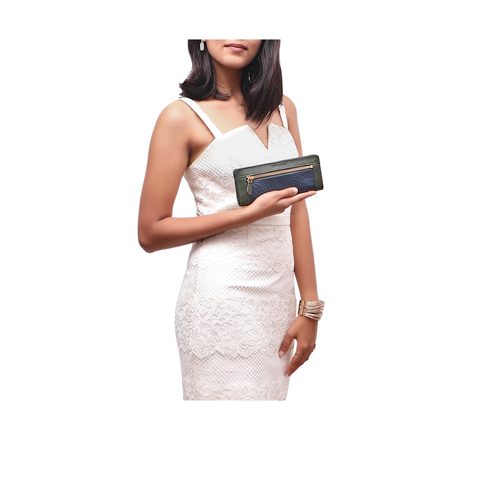 hidesign EE LIBRA W1 BI-FOLD WALLET Blue