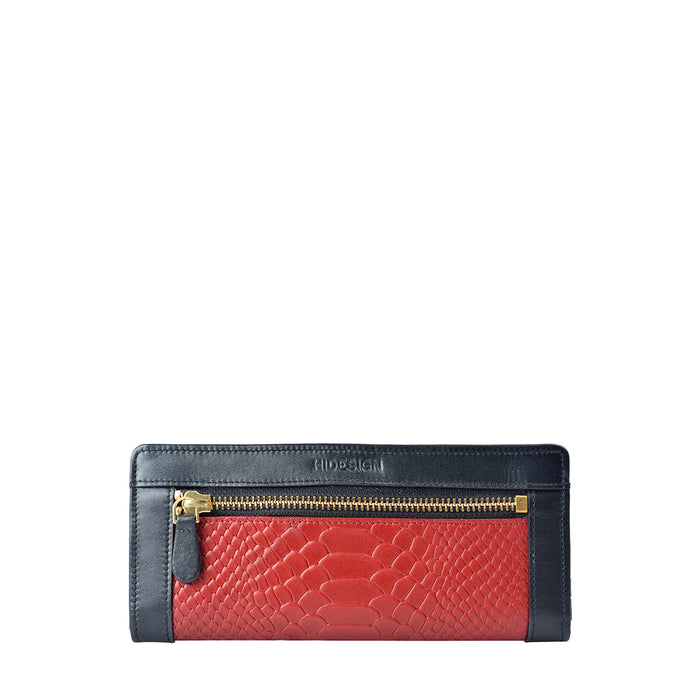 Hidesign EE LIBRA W1 RF BI-FOLD WALLET Red