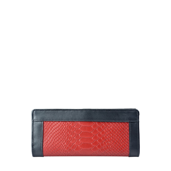 Hidesign EE LIBRA W1 RF BI-FOLD WALLET Red