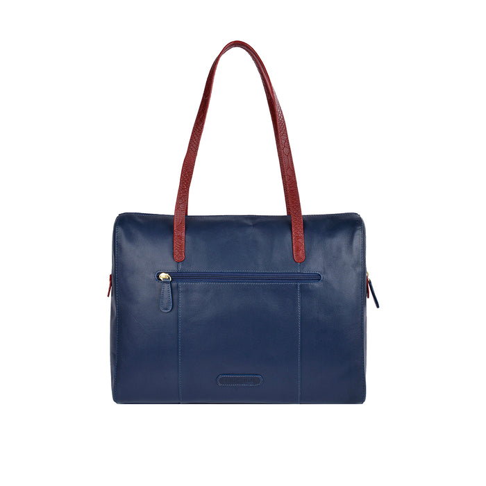 Hidesign EE LONDON 01 TOTE BAG Blue