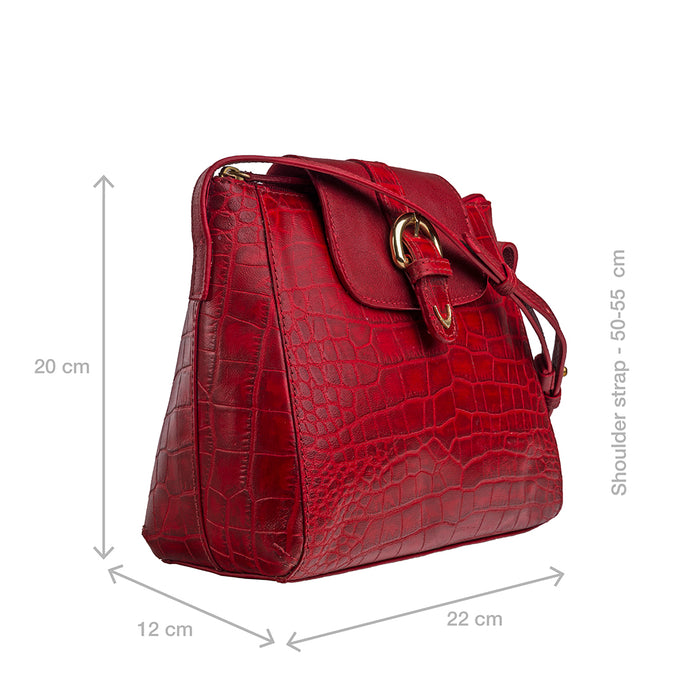 Hidesign EE LYRA SLING BAG Red
