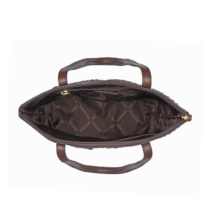 Hidesign EE MALALA 01 SHOULDER BAG Brown