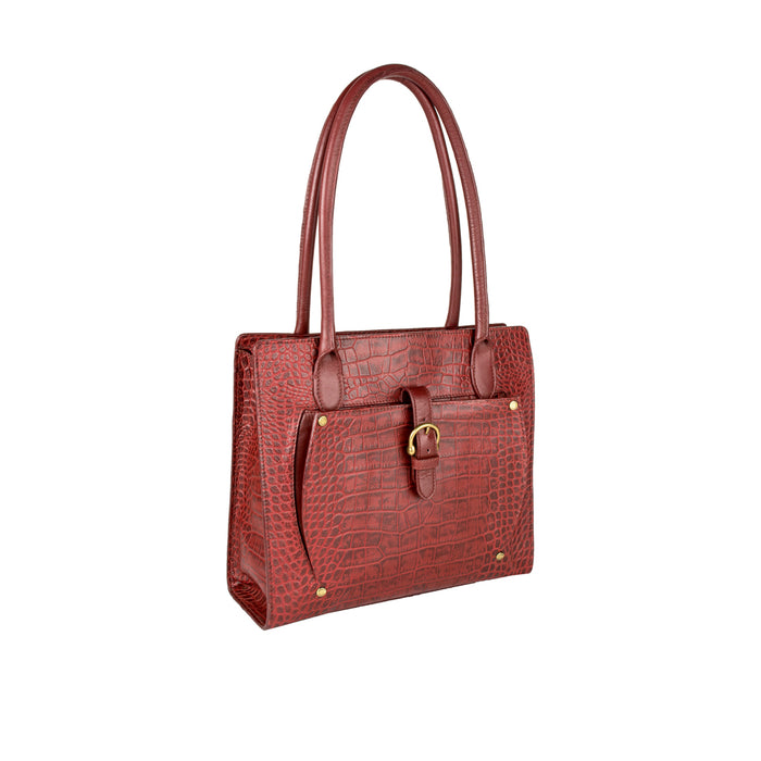Hidesign EE MERCURY 02 TOTE BAG Red