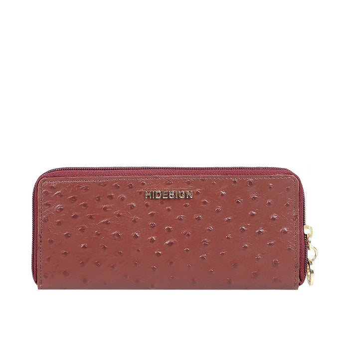 Hidesign EE MOLOKINI W1 ZIP AROUND WALLET Marsala