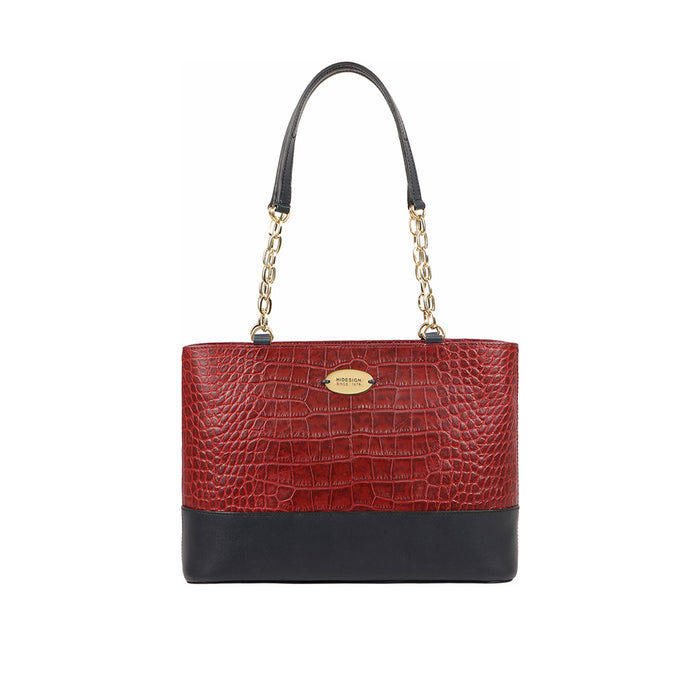 hidesign EE MOROCCO 04 TOTE BAG Marsala