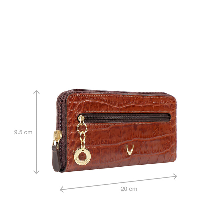 Hidesign EE MOROCCO W3 RF ZIP AROUND Tan